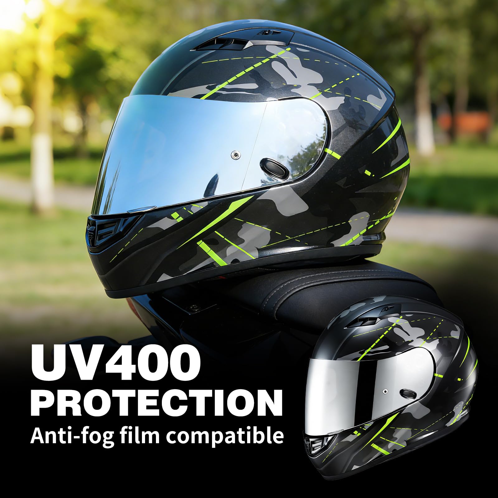新品 ダブルレンズ フルフェイスヘルメット バイク ヘルメット　HJ-09 Amazon.co.jp: VCOROS HJC ヘルメットバイザー HJ-09 CL-15 CL-17 CL